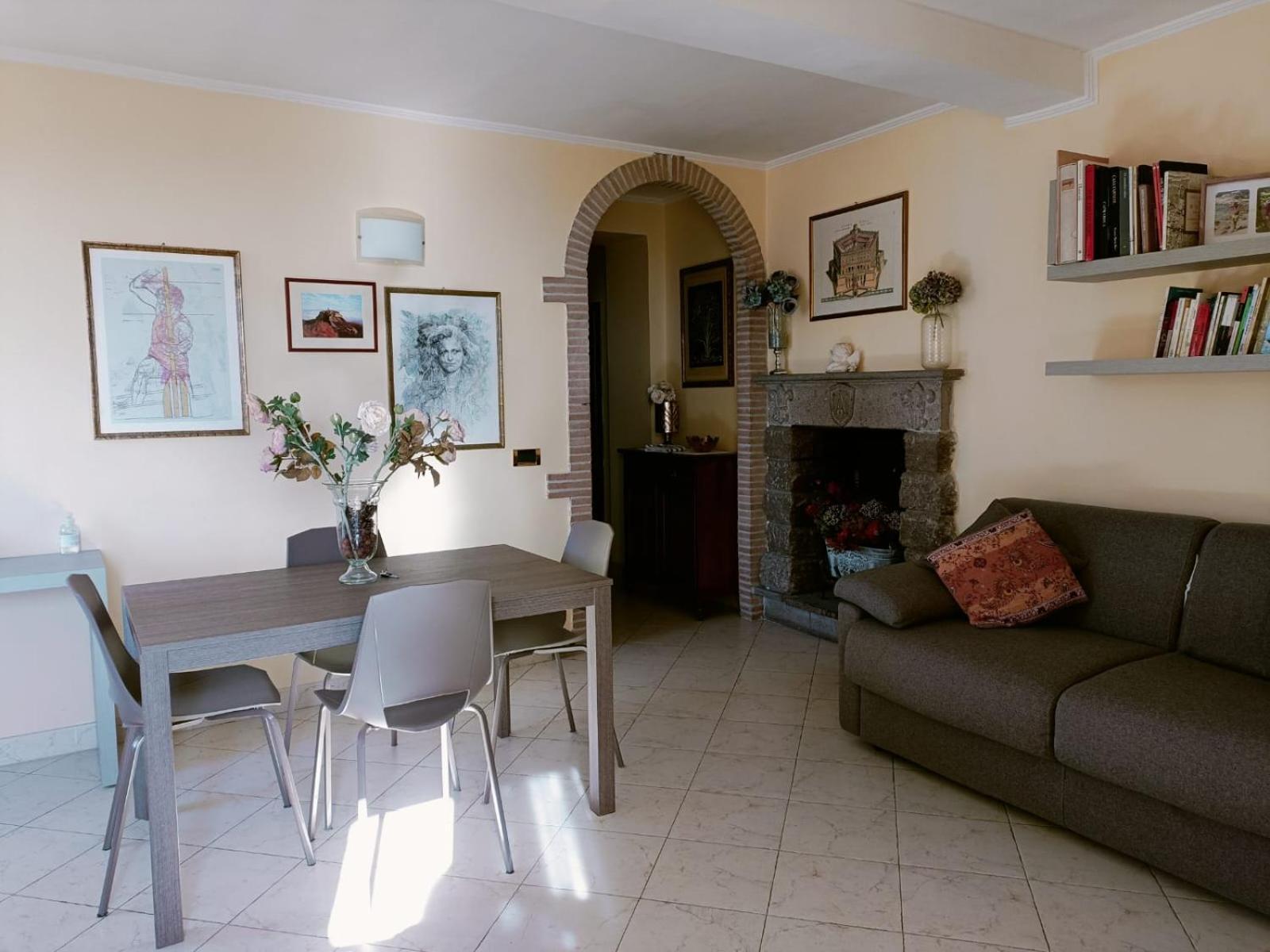 Appartement La Casa Del Sole à Caprarola Extérieur photo